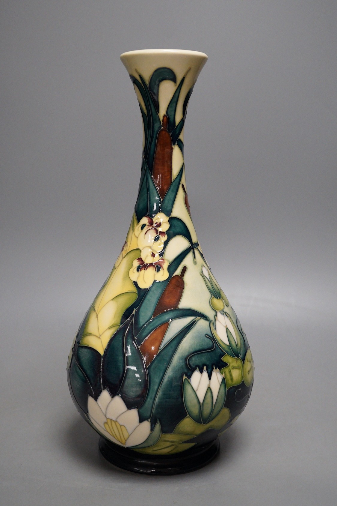 A Moorcroft pottery vase, decorated with the 